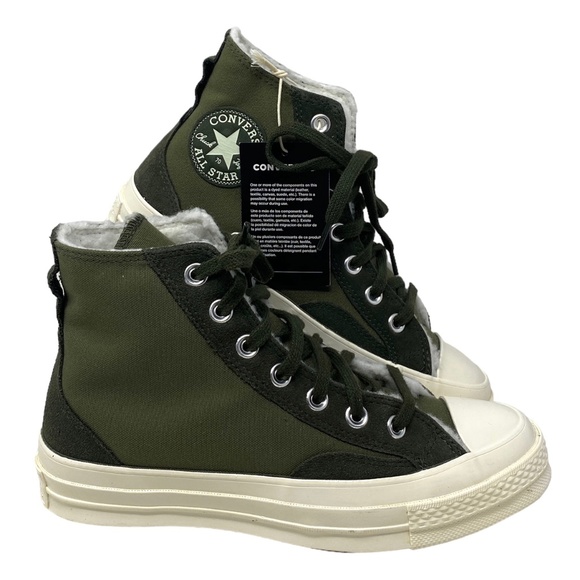Converse Chuck 70 Shoes For Men Casual Khaki Canvas High Top Sneakers A05055C - Picture 2 of 11